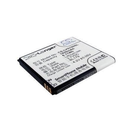 Bsc Preferred Pioneer E60W PAP4322 Duo Mobile Phone Replacement Battery CS-LVS760SL.3